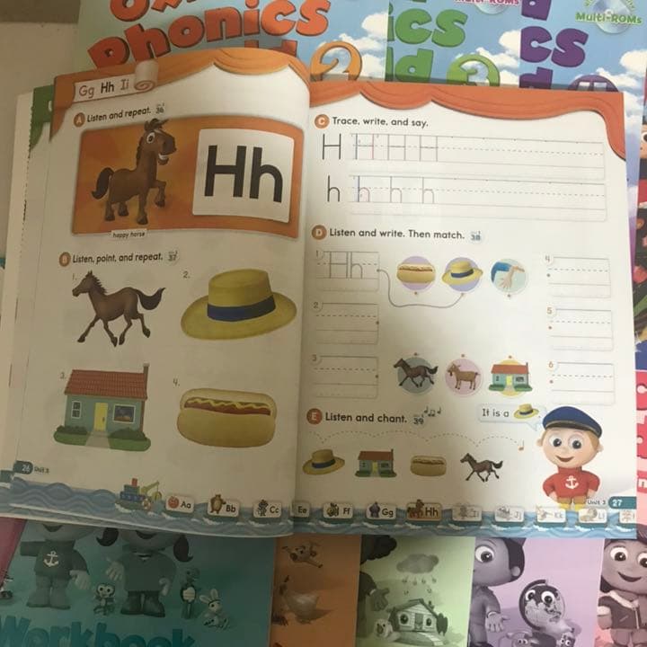 英語 教材  洋書 CD付き Oxford Phonics World 1-5