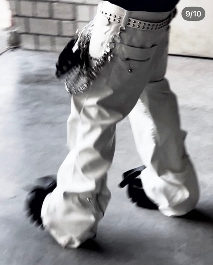 etherealexist レザーパンツ