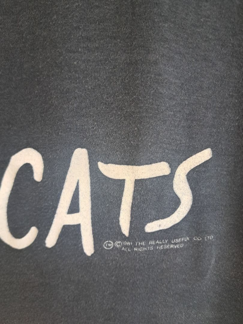K*8様 最終価格©1981　80s　90s　CATS　ヴィンテージ　袖シングル