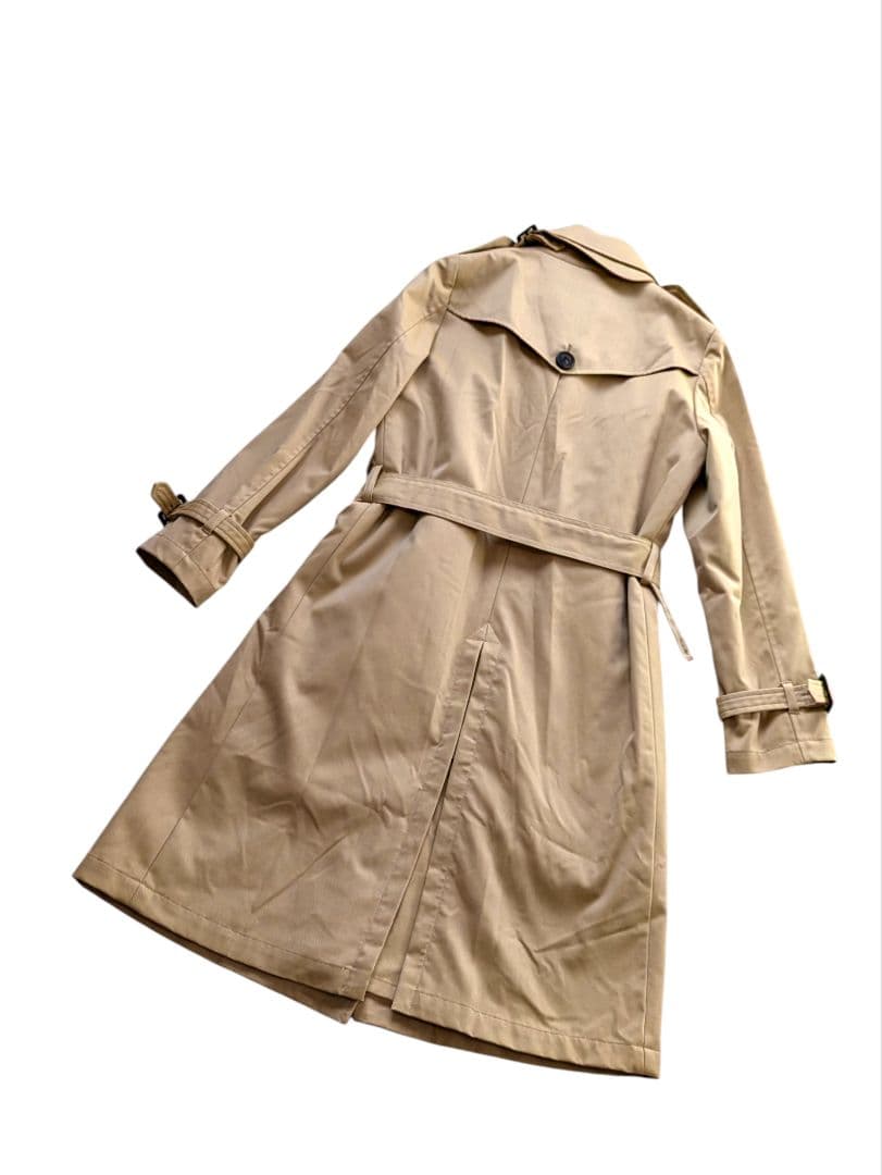 BEAMS ベージュ ダブル トレンチコート　ライナー付き　定価22000