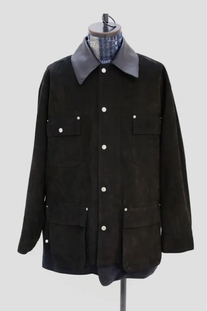 ジャケット・アウター YOKE Nuback Leather Coverall Jacket 25AW