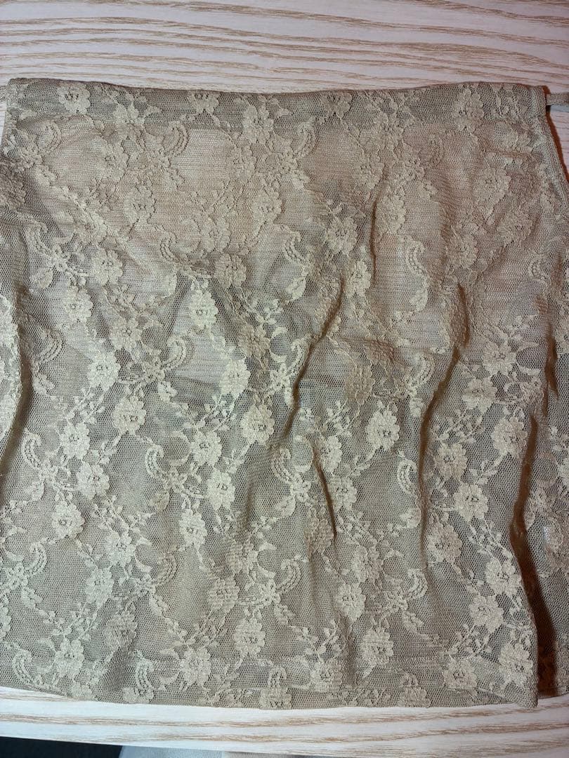 トップス Draw Lace 2way Tops sand