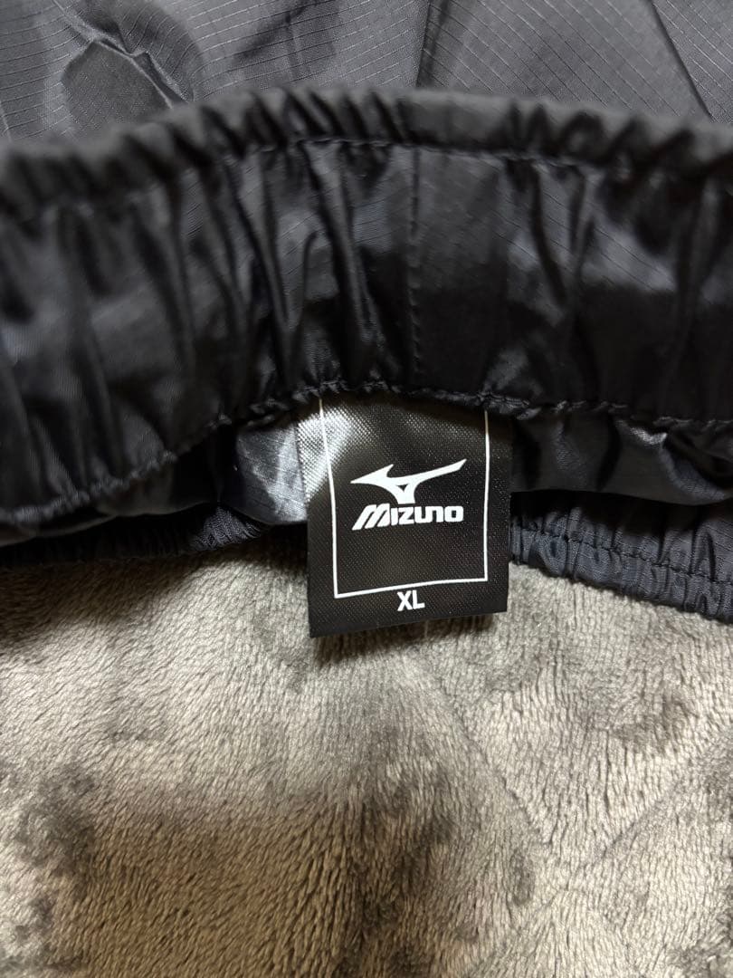 mizunoミズノ ブラックジャージ上下セット 美品
