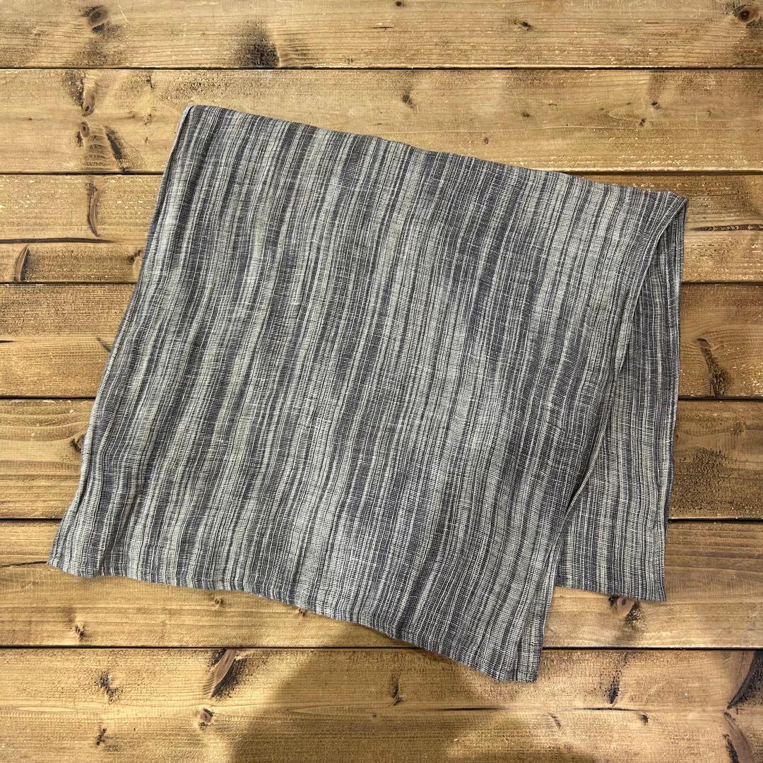 美品 FRANK LEDER リネン ストール フランクリーダー