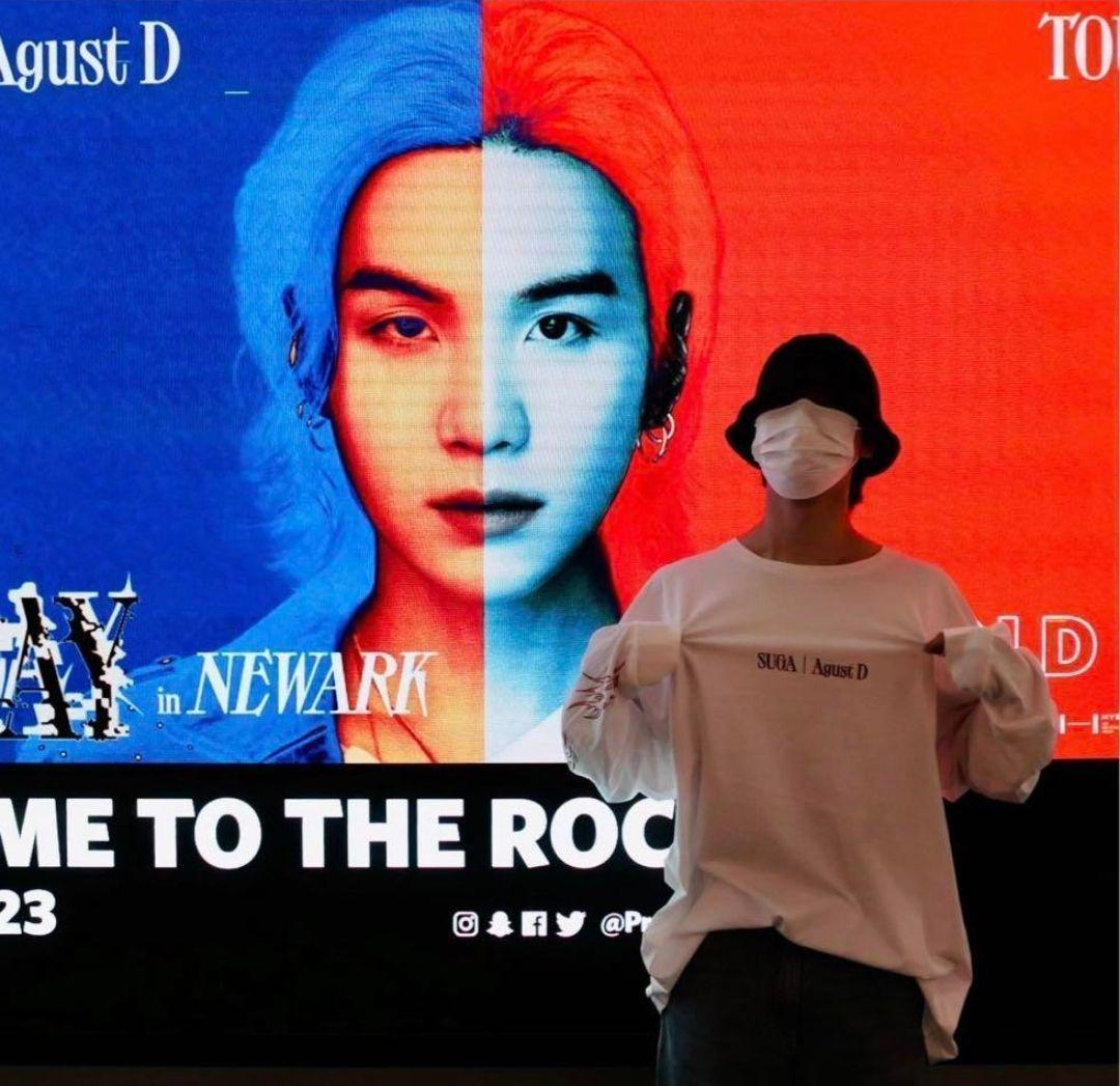 BTS アメリカ限定 ユンギ着用 Suga Tシャツ Agust D D-Day