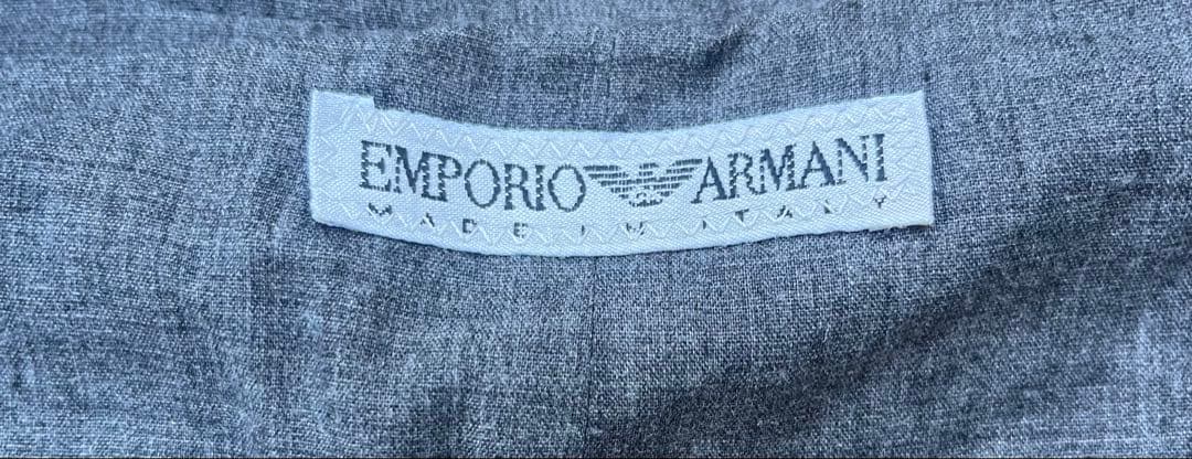 EMPORIO ARMANI イタリア製 ウール　コットン　ベスト