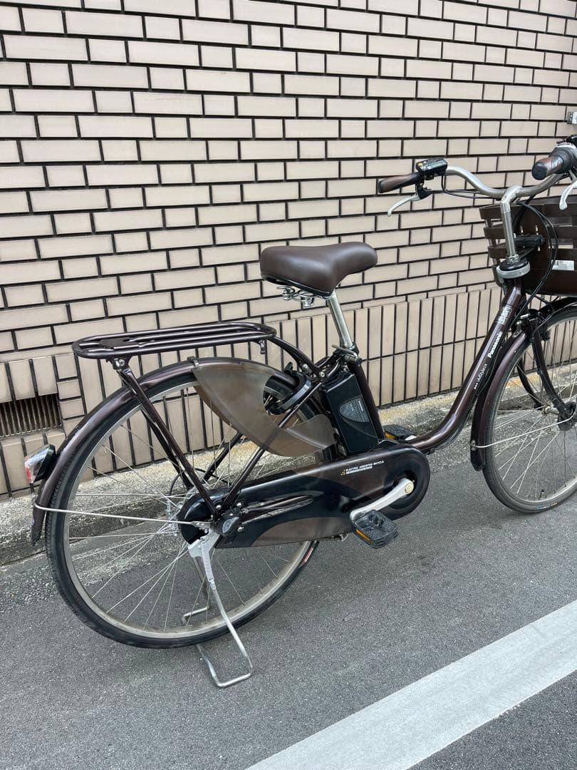 「防犯登録込み」8.9ahパナソニック電動アシスト自転車26インチ