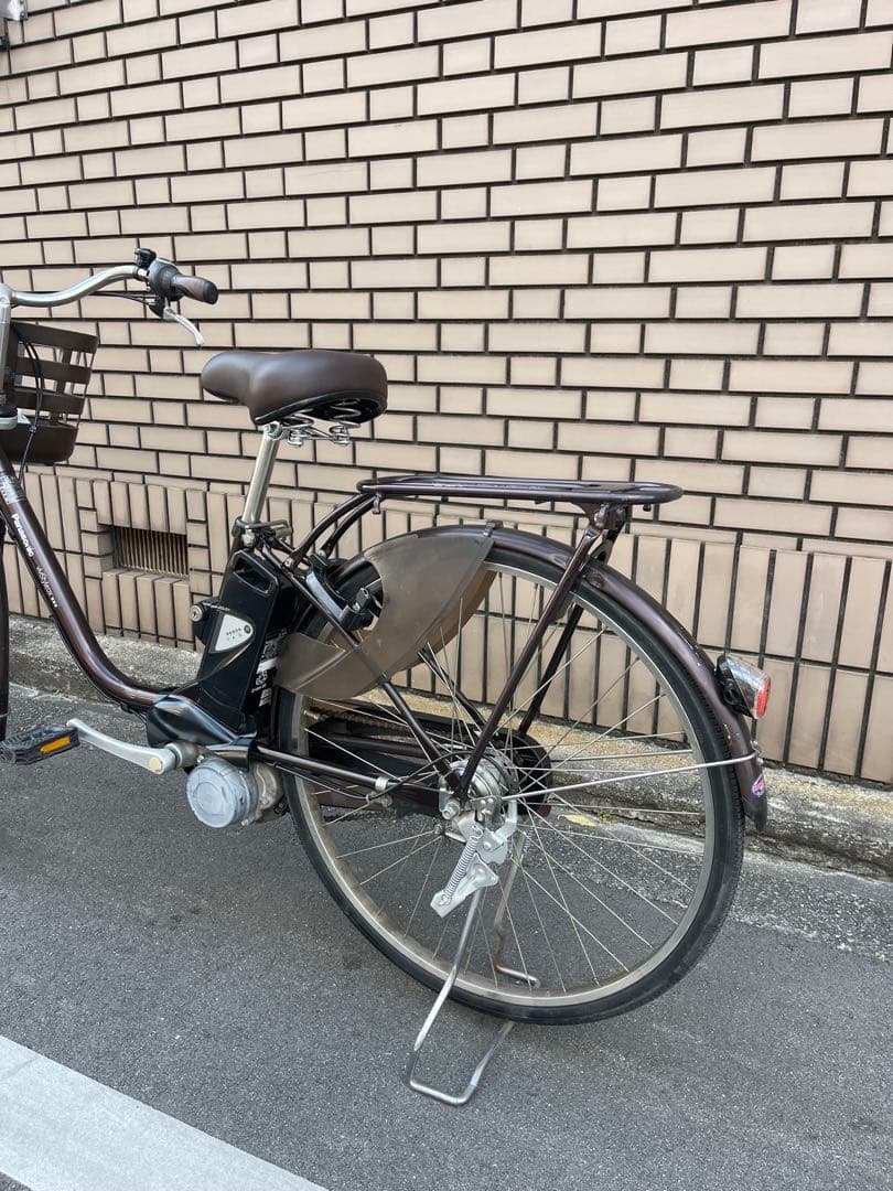「防犯登録込み」8.9ahパナソニック電動アシスト自転車26インチ