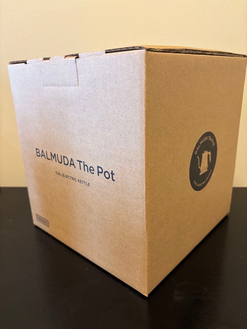 BALMUDA The Pot シルバー 0.6L 電気ケトル