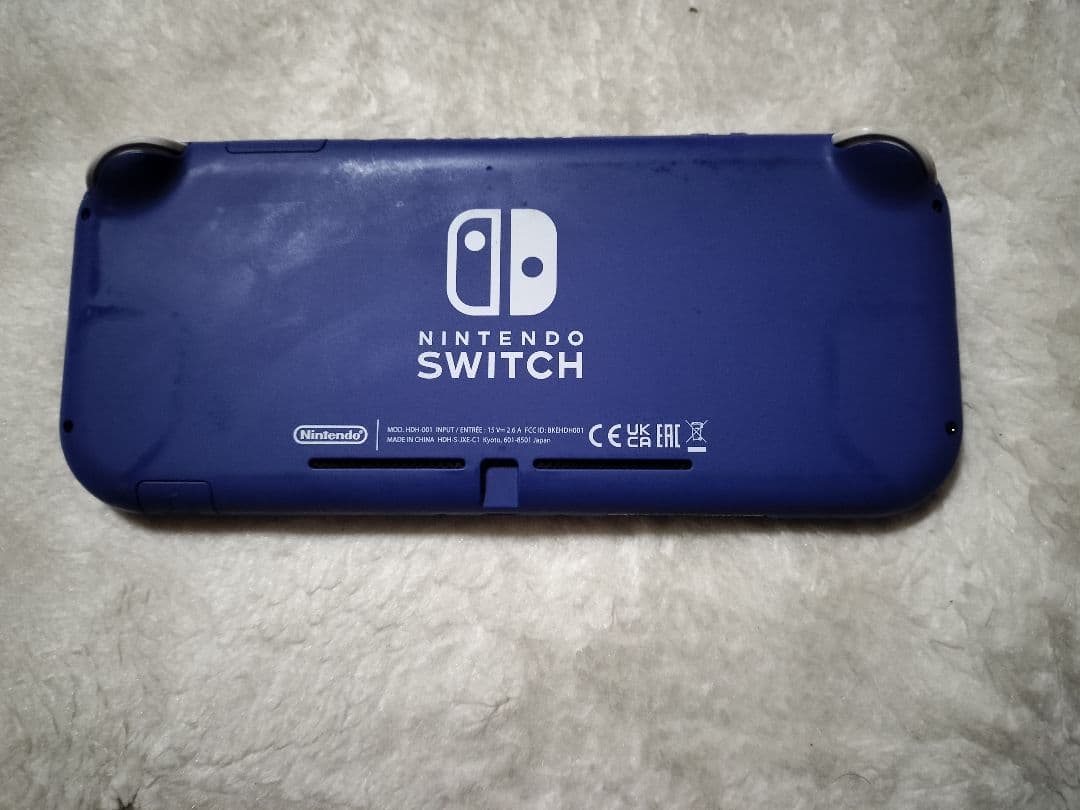動作品Nintendo Switch Lite ブルー 肉球デザイン