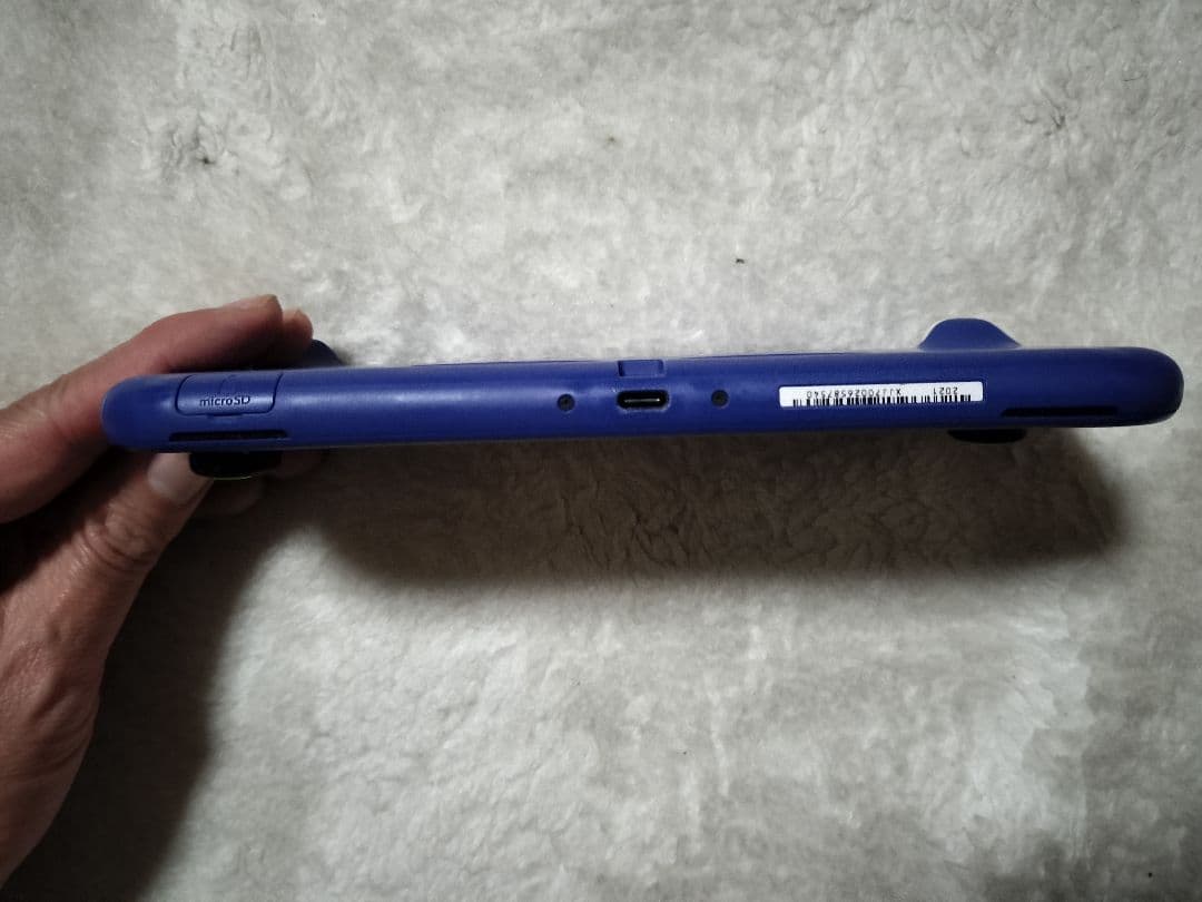 動作品Nintendo Switch Lite ブルー 肉球デザイン