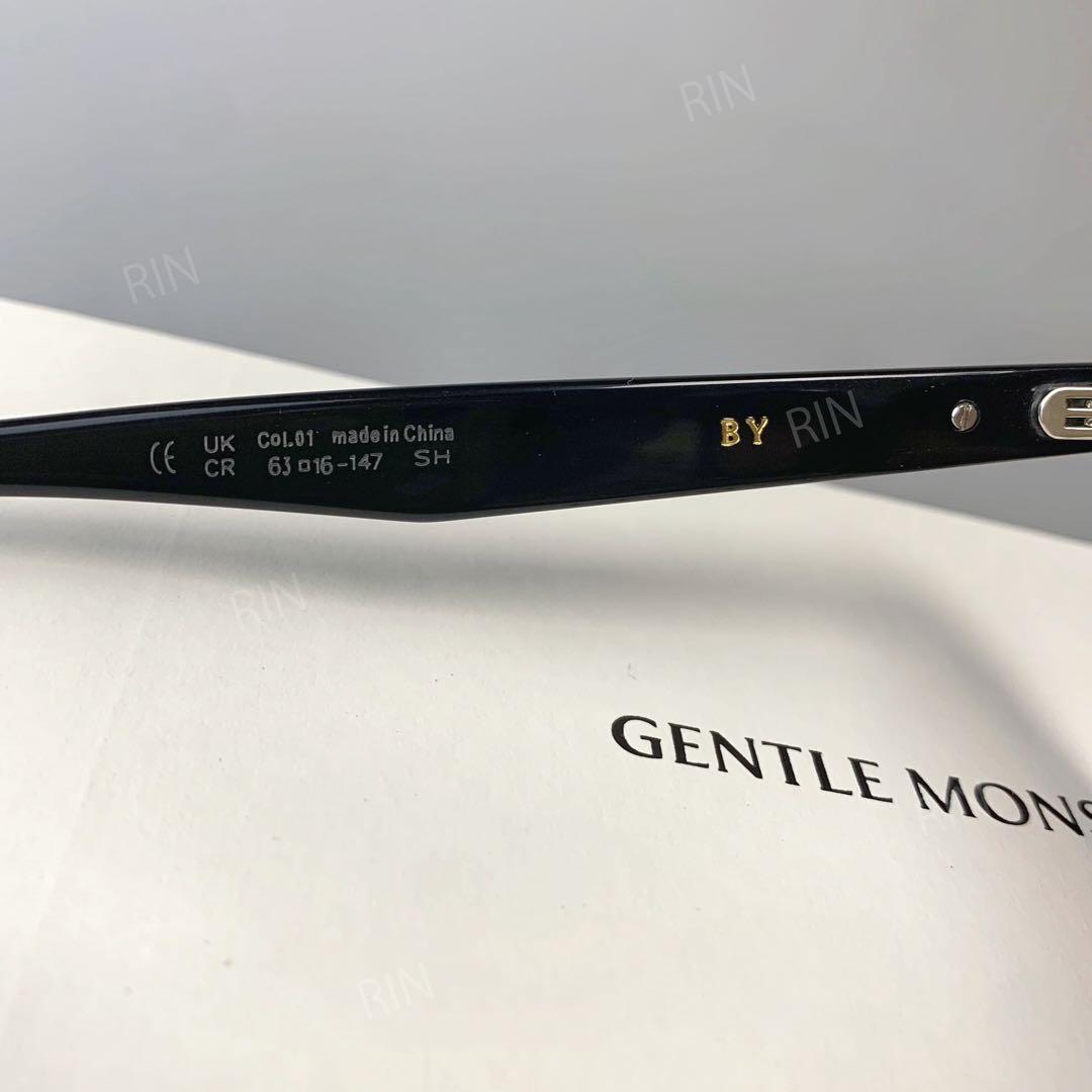 GENTLE MONSTER ブラックブラウンサングラス BY
