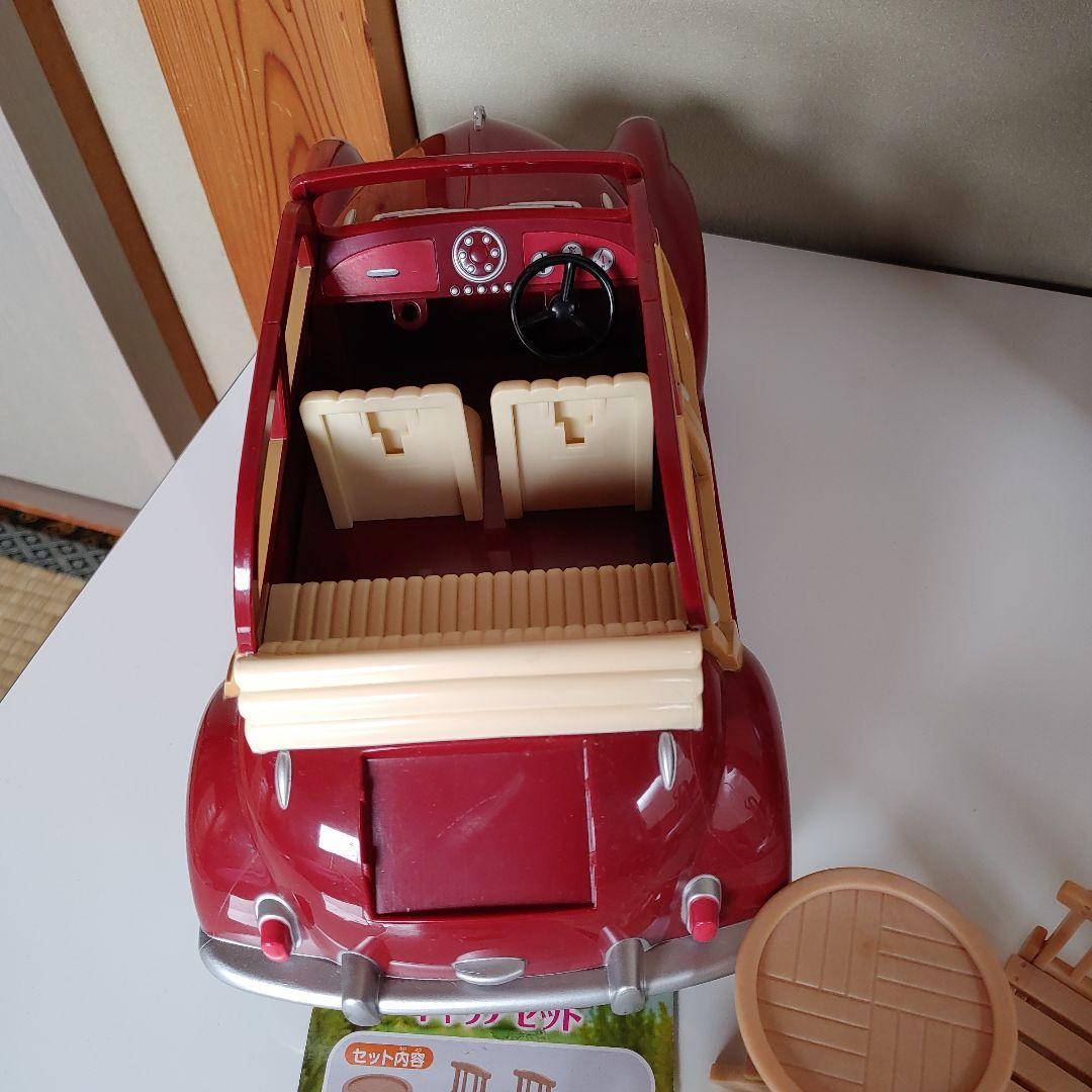 シルバニアファミリー　Flair Burgundy Family Car