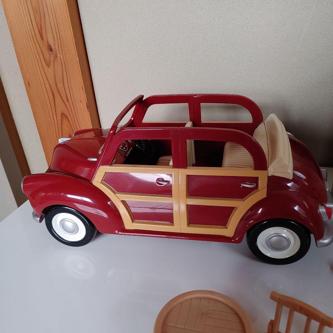 シルバニアファミリー　Flair Burgundy Family Car
