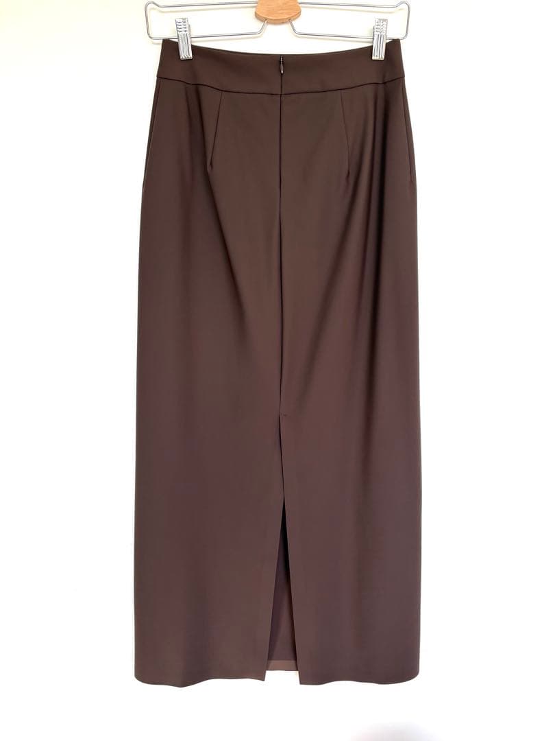 【新品】plage R'IAM ダイバータイトスカート　ブラウン