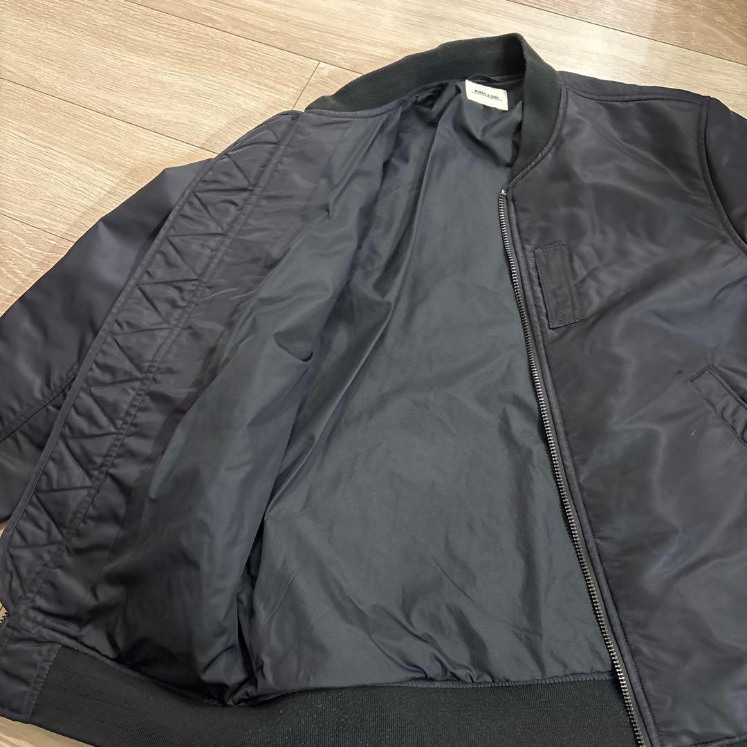 美品⭐︎MORRIS & SONS MA-1サイズ2 ブラック