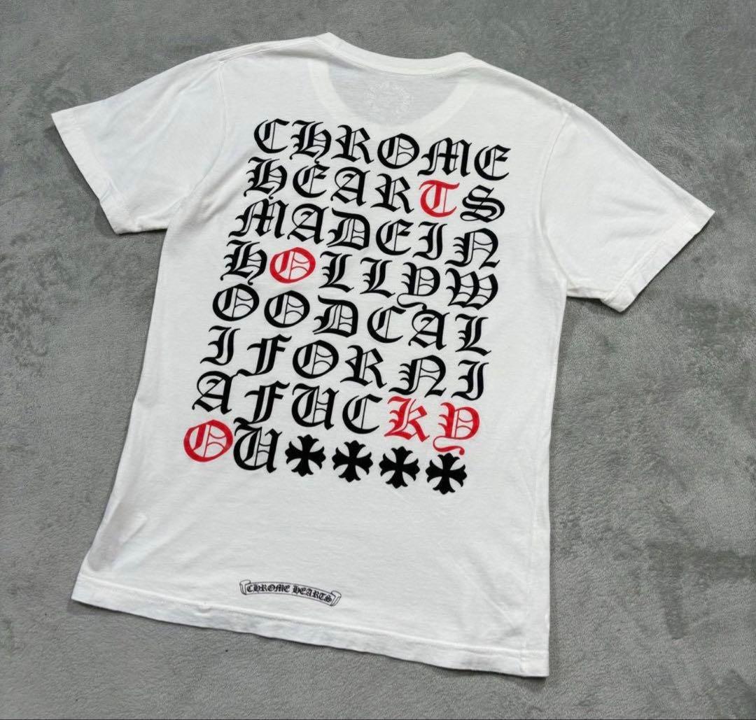 CHROME HEARTS バックプリント Tシャツ