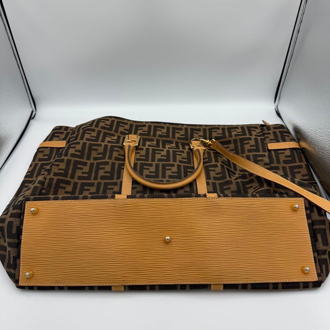 FENDI フェンデ ズッカ 2wayトートバッグ ショルダーバッグ FFロゴ