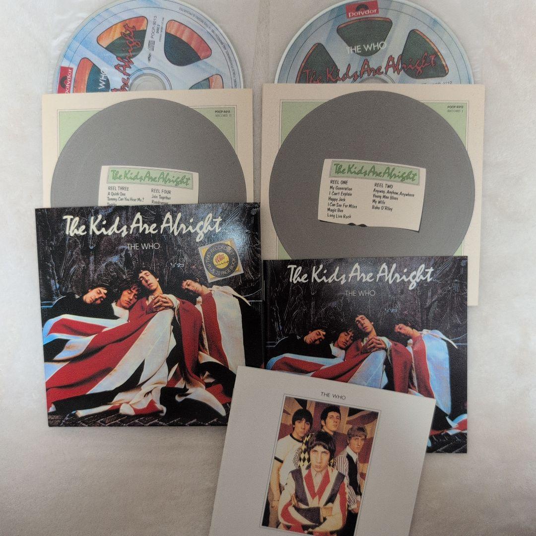 the who フー アルバム紙ジャケCD12タイトル おまけ付き