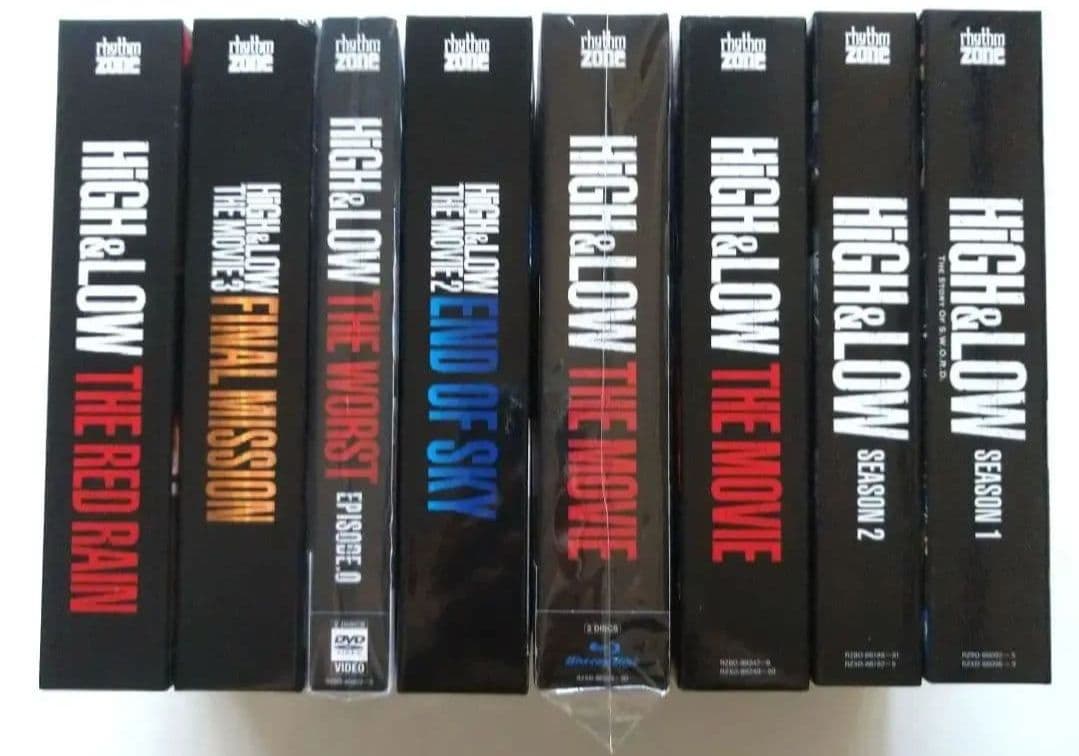HiGH&LOW ハイロー ドラマ EXILE dvdBOX 他 まとめ売り