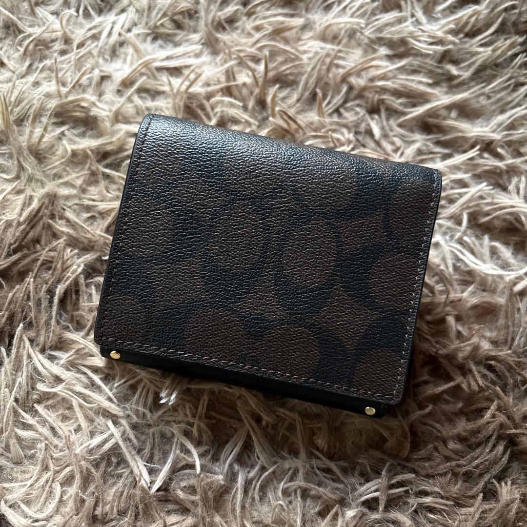 Coach コーチ Small Morgan Wallet 二つ折り財布