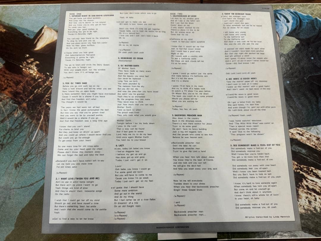 【白盤】Tony Joe White  Made Ice Cream