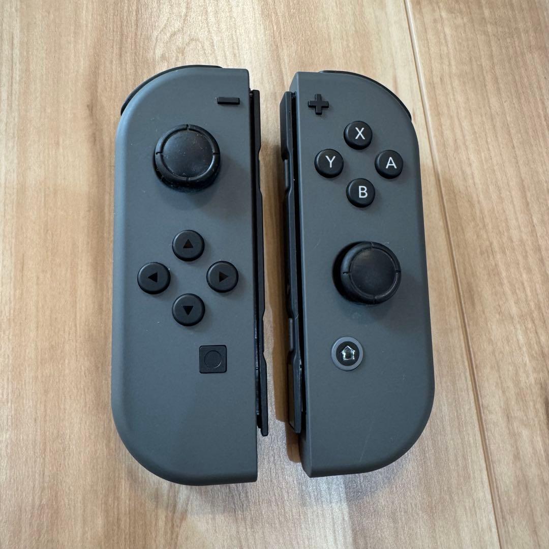 【概美品】Nintendo Switch 本体 グレー 旧型 完品