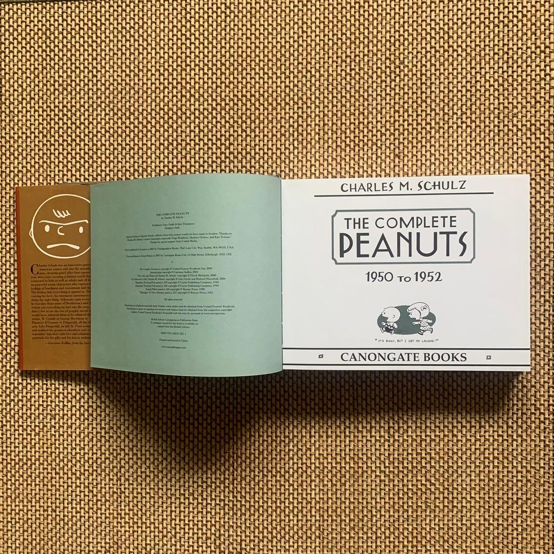 THE COMPLETE PEANUTS / Vol. 1, 2, 3 / 英語