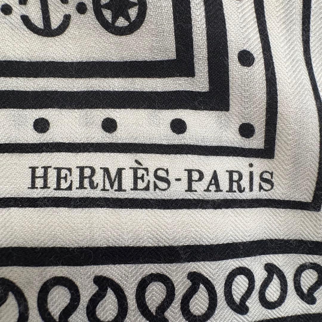 HERMES　カレジェアン　Tatouages Marins Bandana