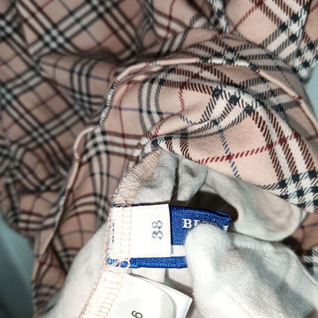 【美品】BURBERRY ピンク系 ノバチェック キャミソール サイズ38