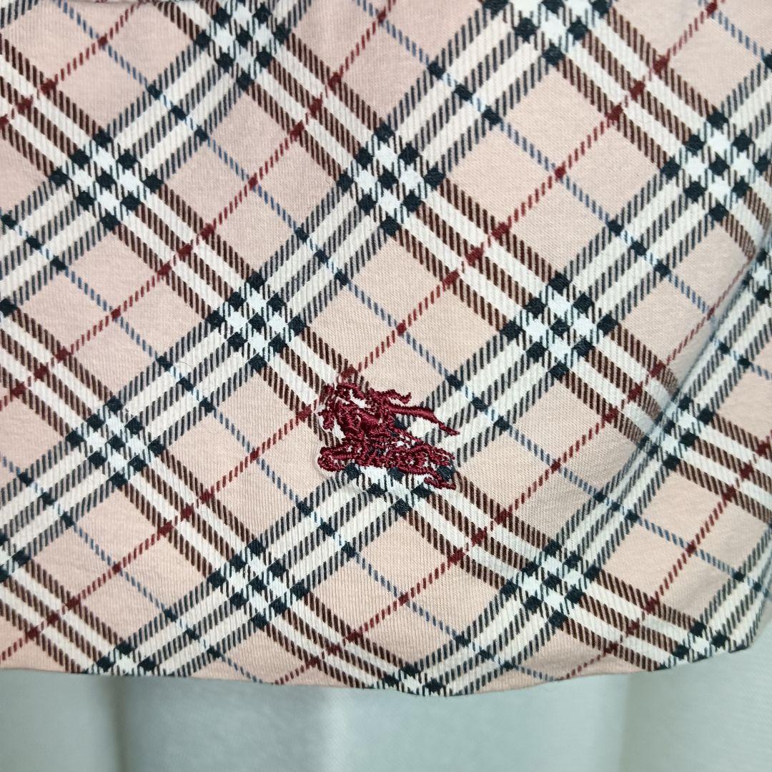 【美品】BURBERRY ピンク系 ノバチェック キャミソール サイズ38
