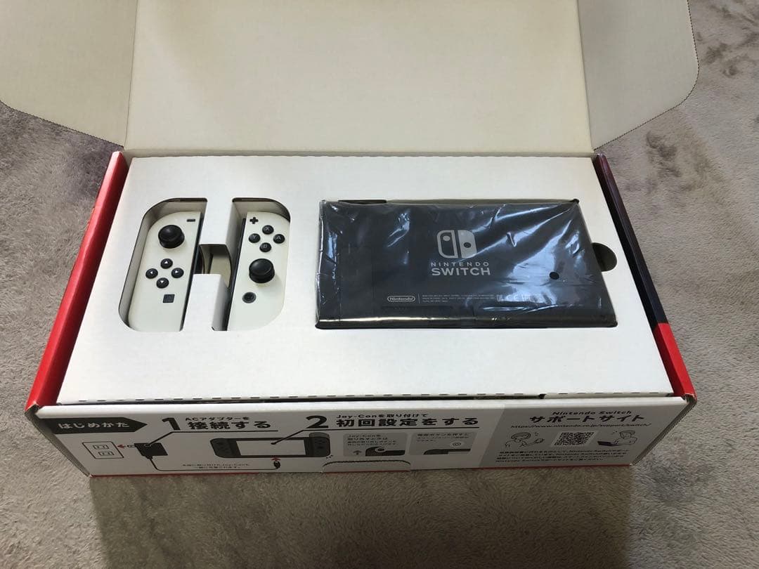 【美品・全備品付き 】Nintendo Switch(バッテリー強化版)