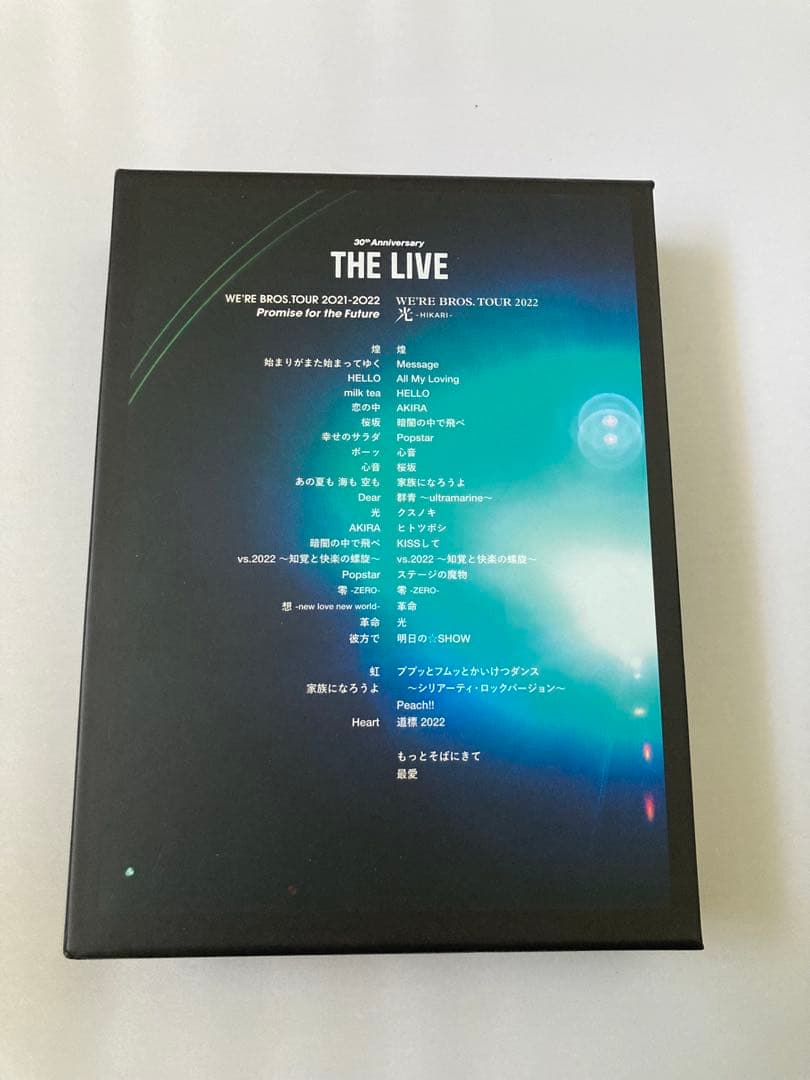 福山雅治　30th Anniversary 「THE LIVE」 初回ブルーレイ