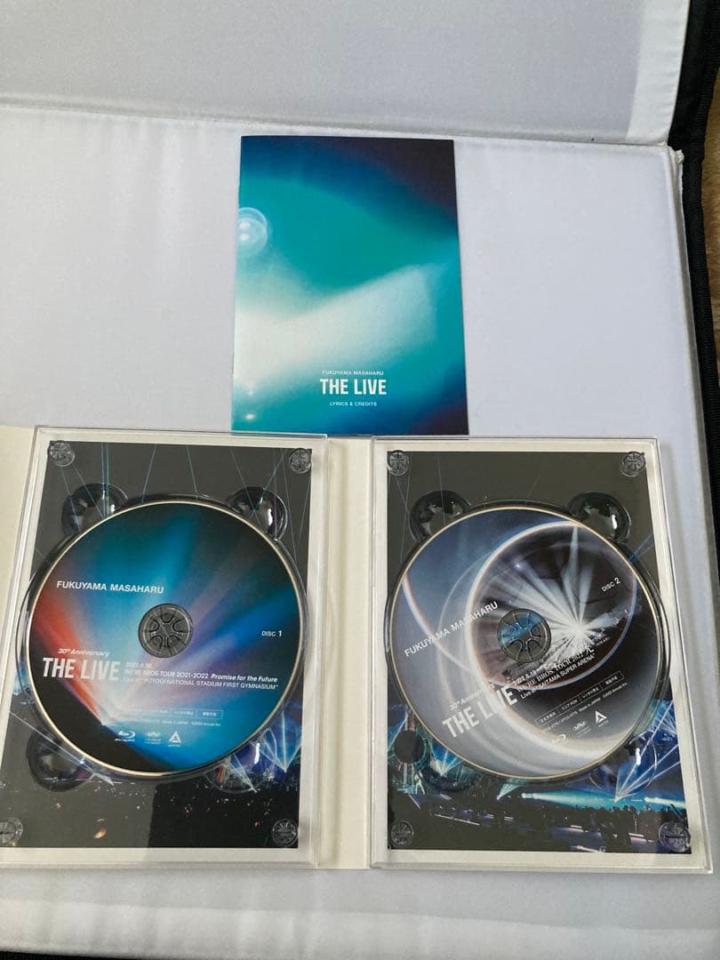 福山雅治　30th Anniversary 「THE LIVE」 初回ブルーレイ