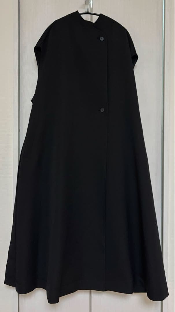 【louren】volume flare trench coat