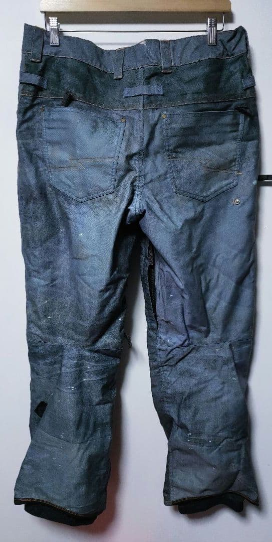 【686 ロクハチ】スノーボードウェアパンツ ズボン デニム柄 メンズ