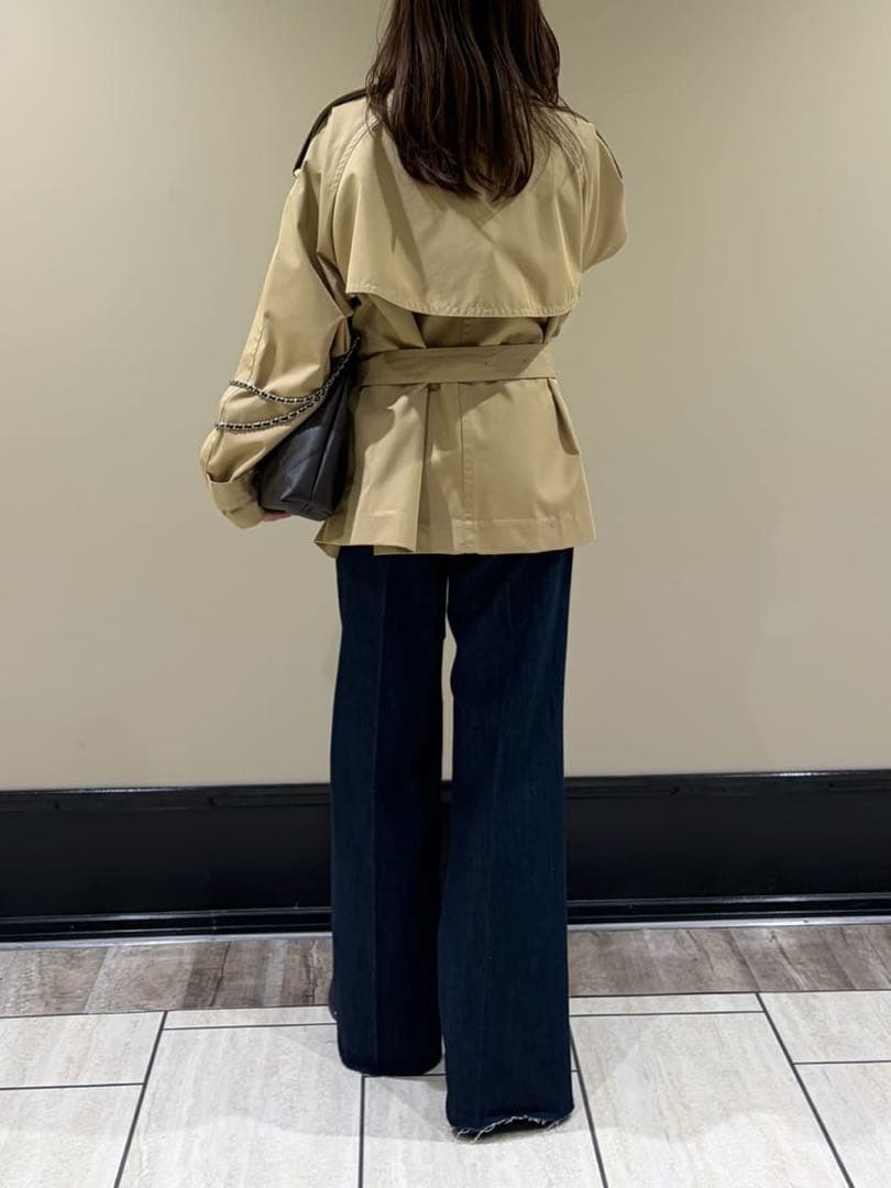 正規品　ミラオーウェン　mila owen ショートトレンチコート