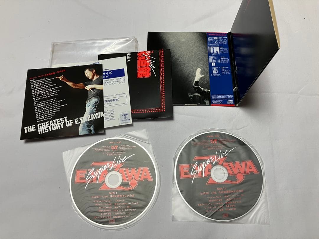 CD/紙ジャケット/矢沢永吉/スーパー・ライブ日本武道館