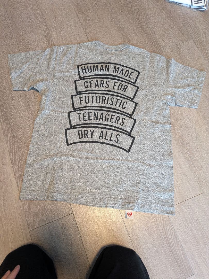 ヒューマンメイド Tシャツ ポケット付き L
