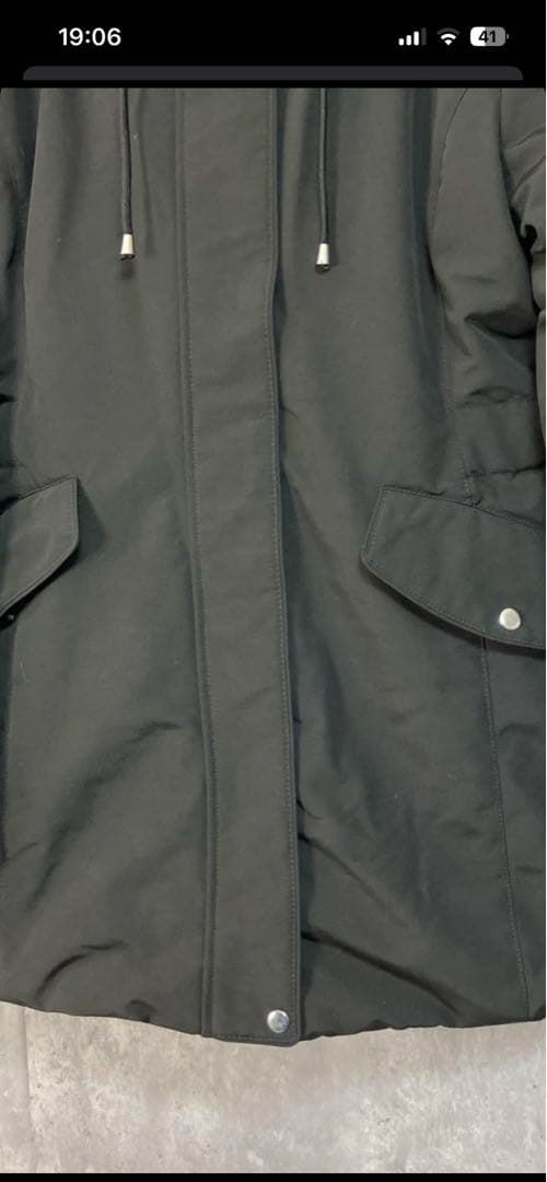 ZARA 中綿 モッズコート XL