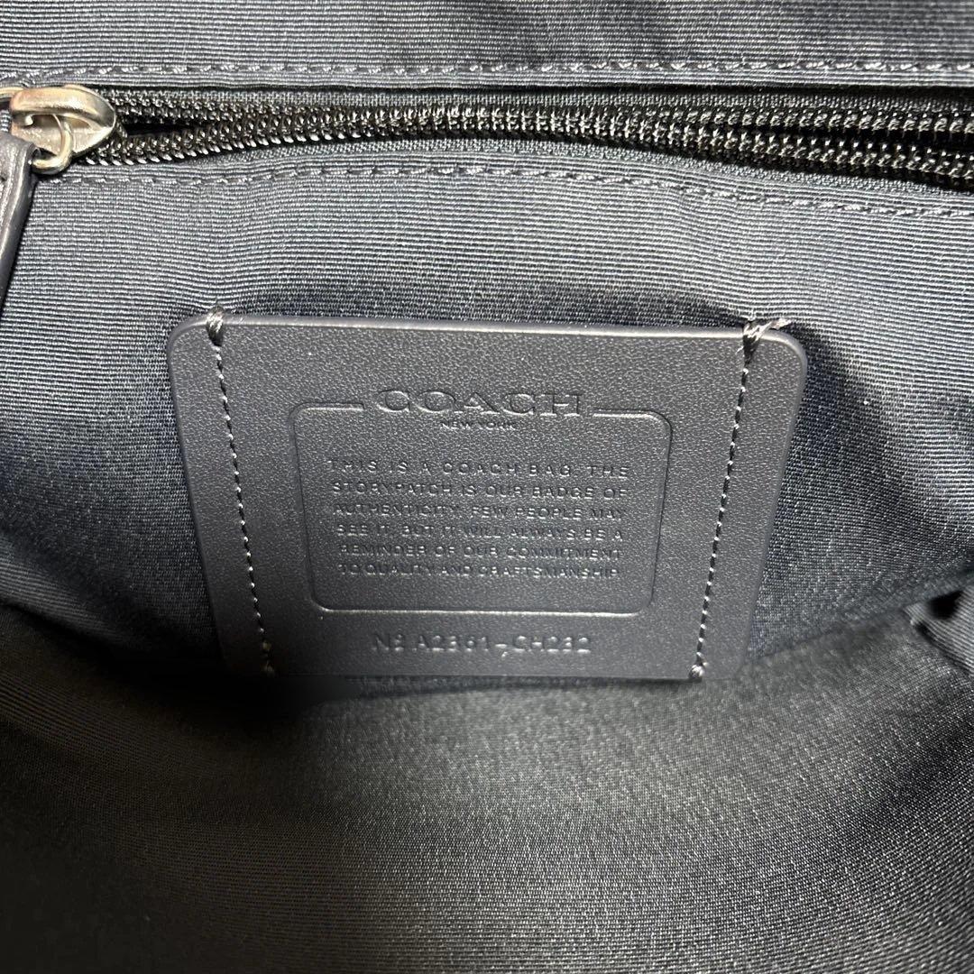 極美品 COACH コーチ ボディバッグ トロンプルイユ レザー バッグ