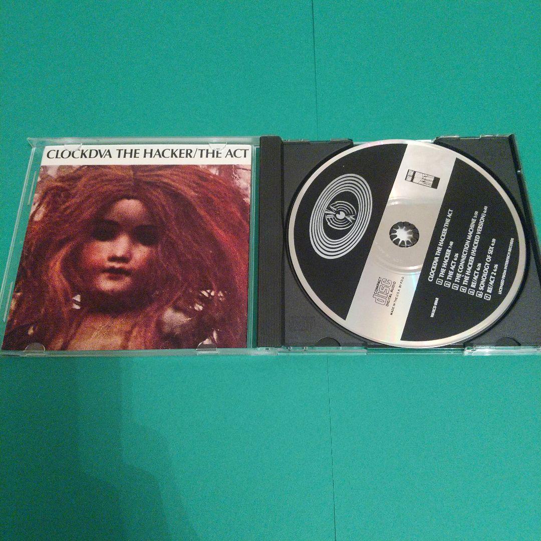 CLOCK DVA「THE HACKER/THE ACT」輸入盤CD