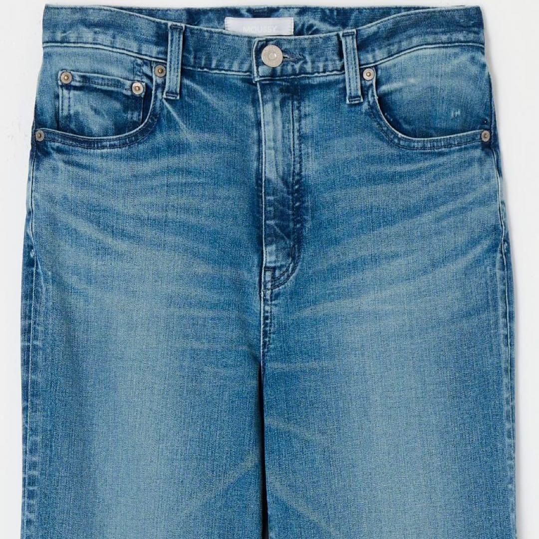 【MOUSSY】 ADVANCED LONG LEG フレア デニム 26