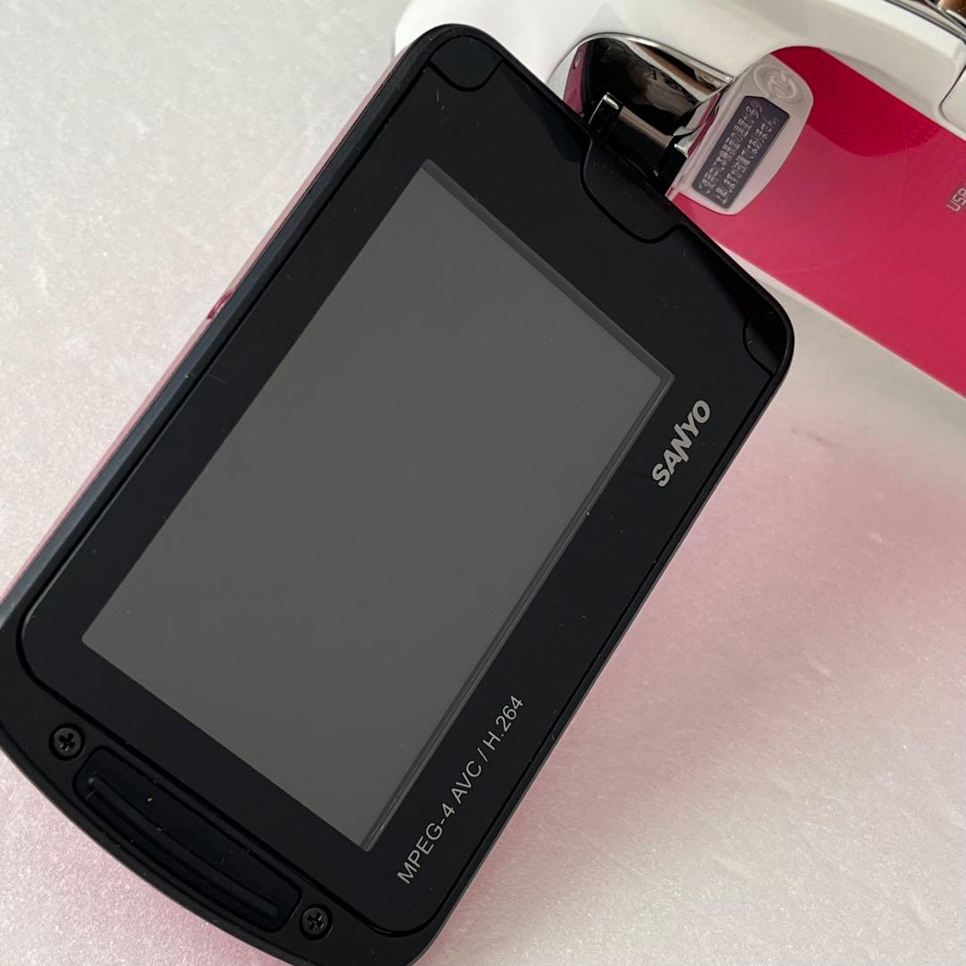 ⭐️極良美品⭐️SANYOデジタルムービーカメラXacti DMX-CA100(P)