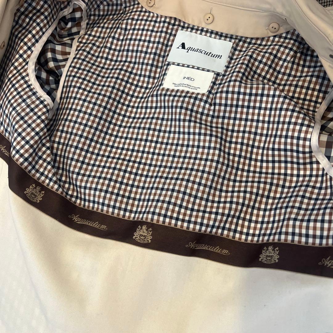 Aquascutum✖️INEDトレンチコート