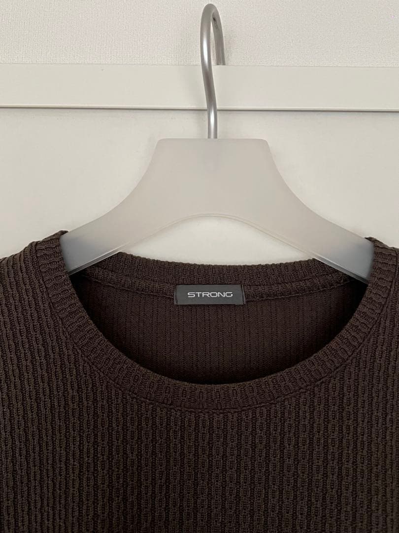 STRONG KNIT T GREIGE グレージュ M Ours モーガン