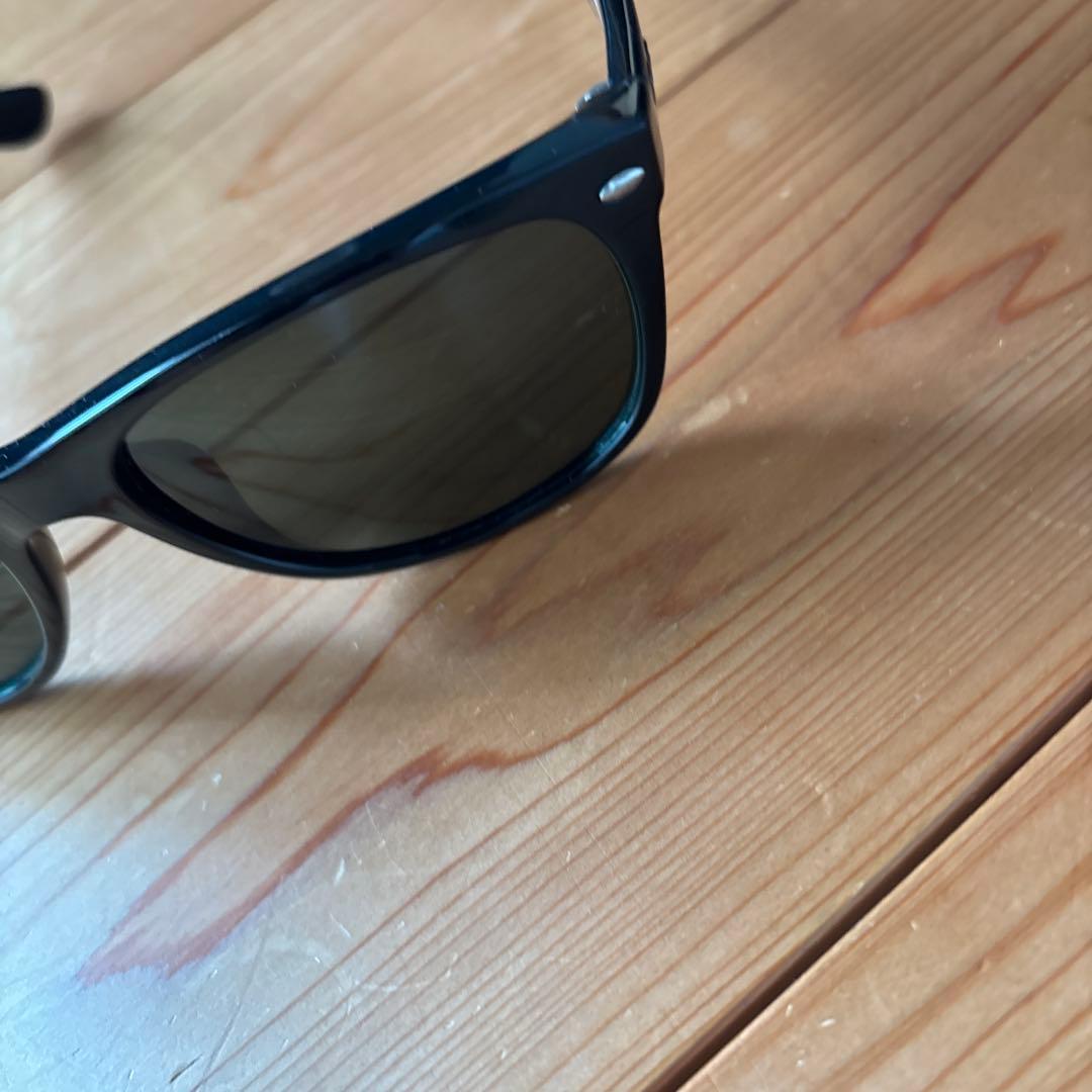 Ray Ban NEW WAYFARER RB2132-Fブラック偏光レンズ
