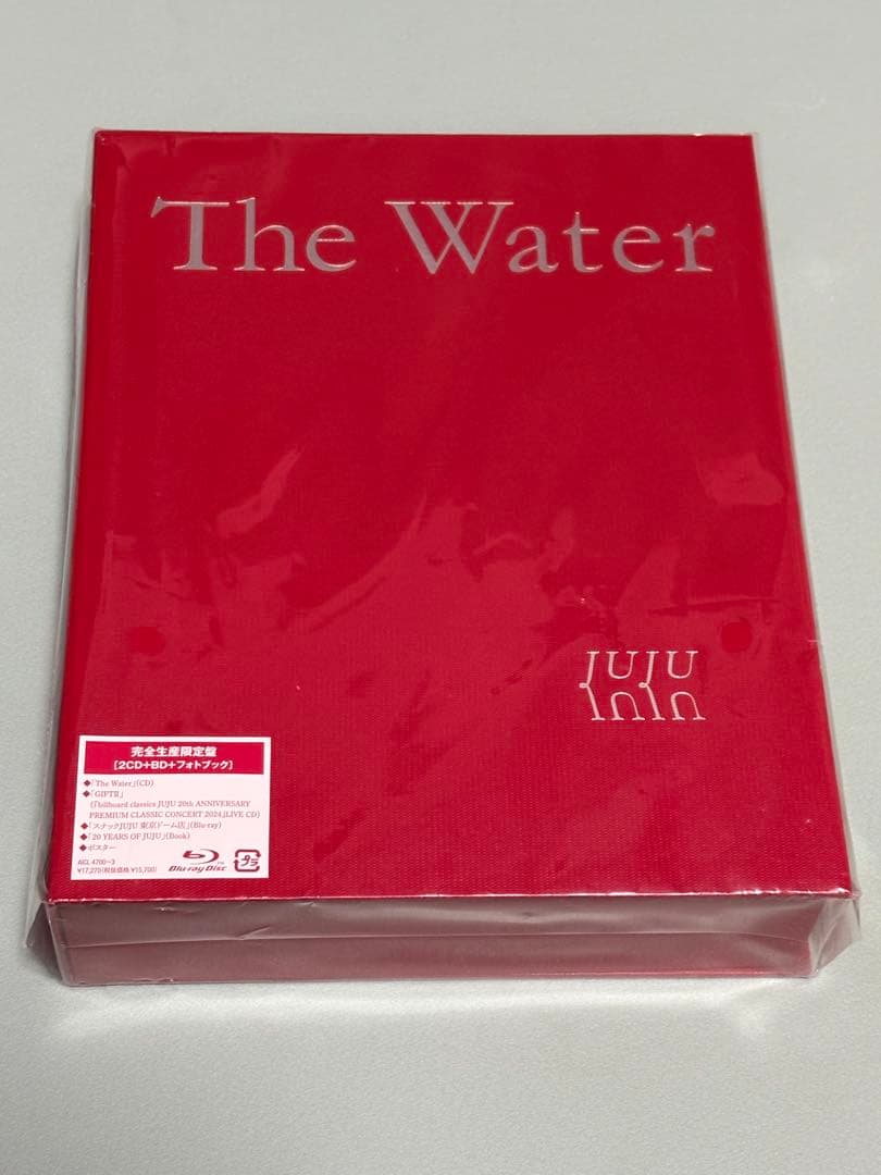 JUJU The Water【完全生産限定盤】CD＋Blu-ray