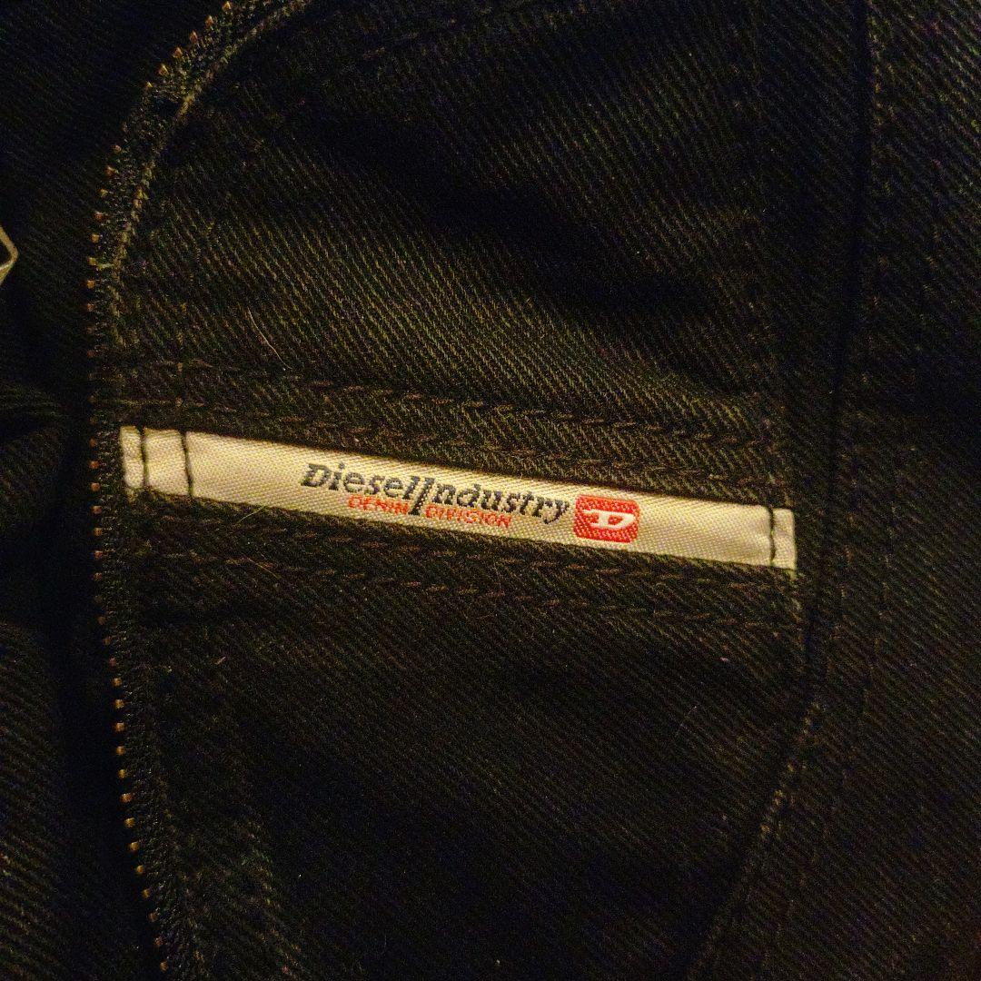 Diesel デニムボストンバッグ 黒