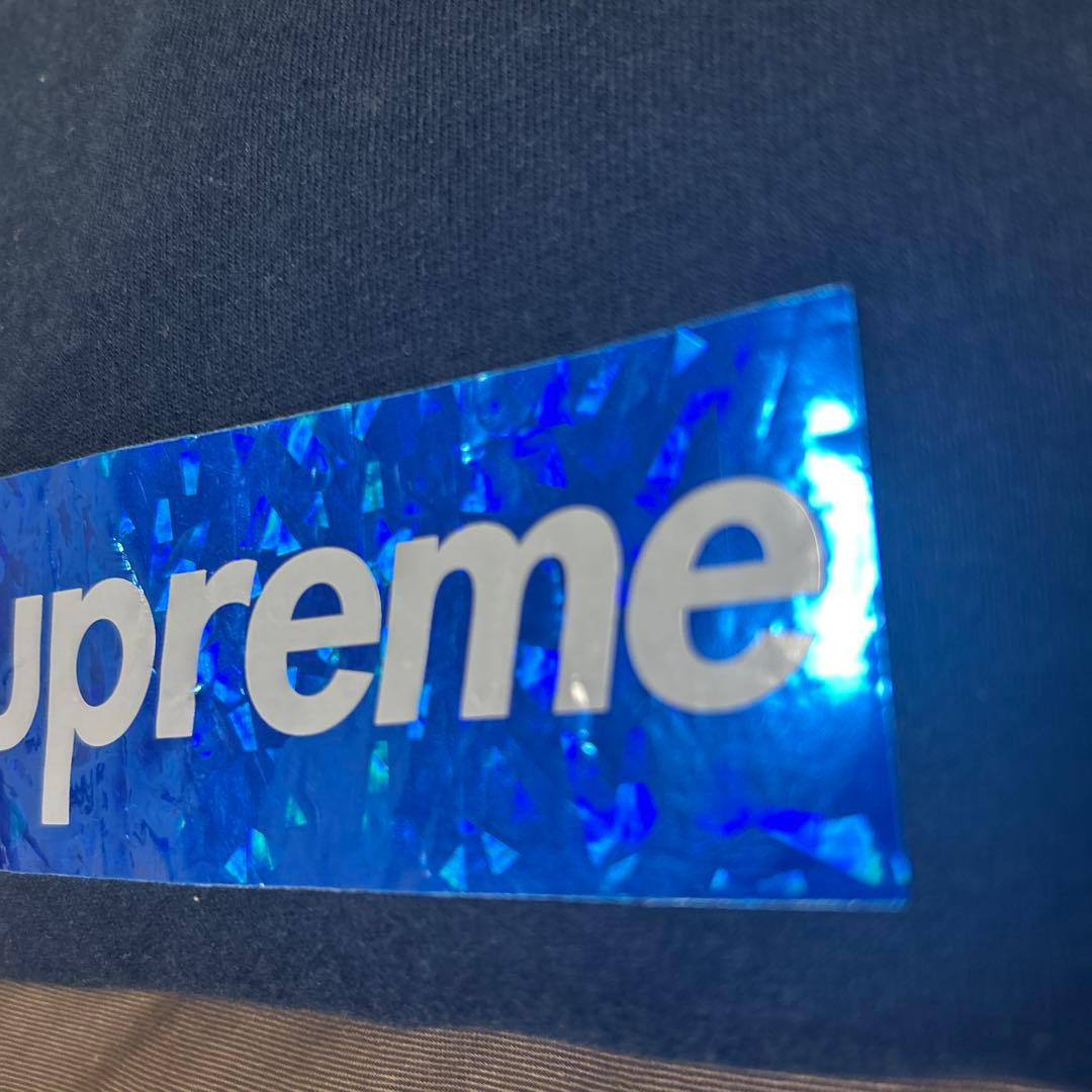 『激レア』Supreme ロゴ Tシャツ ネイビー